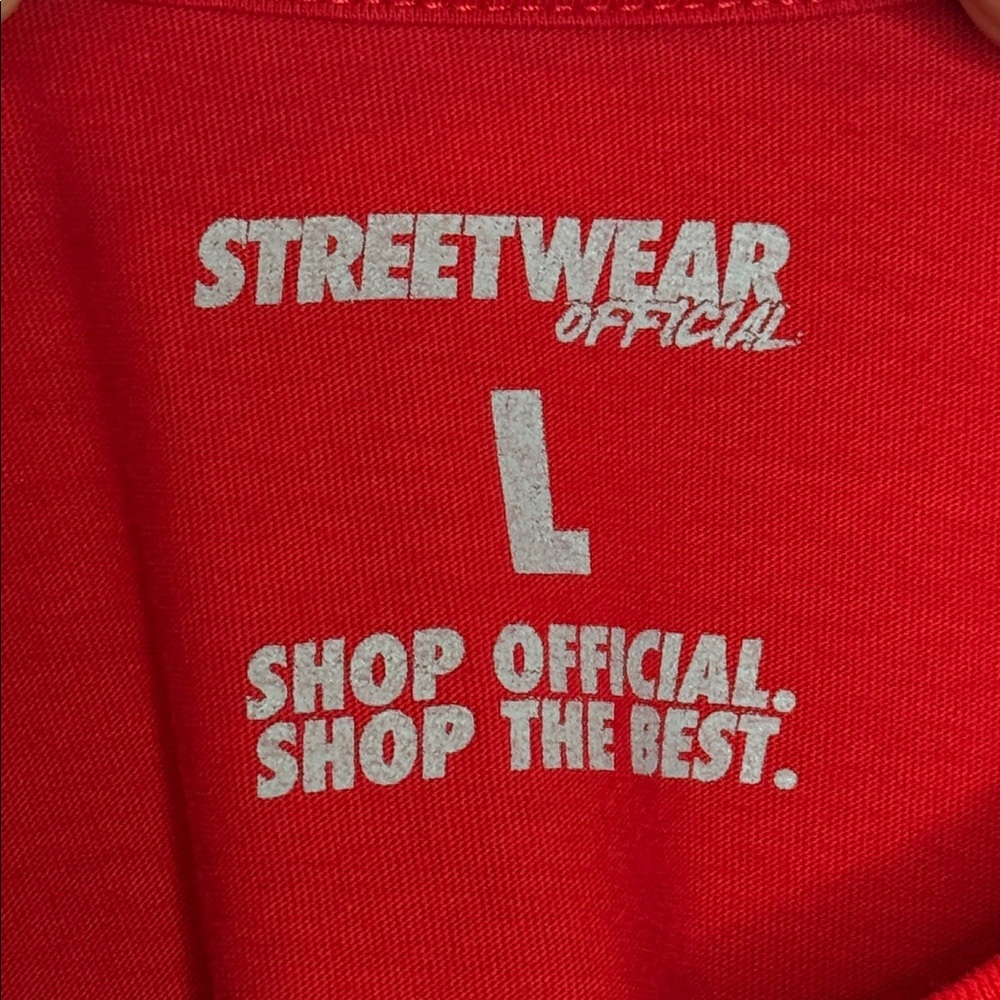 Streetwear Official Men's Red "Thupreme" Mike Tyson T-Shirt Large - Picture 2 of 4